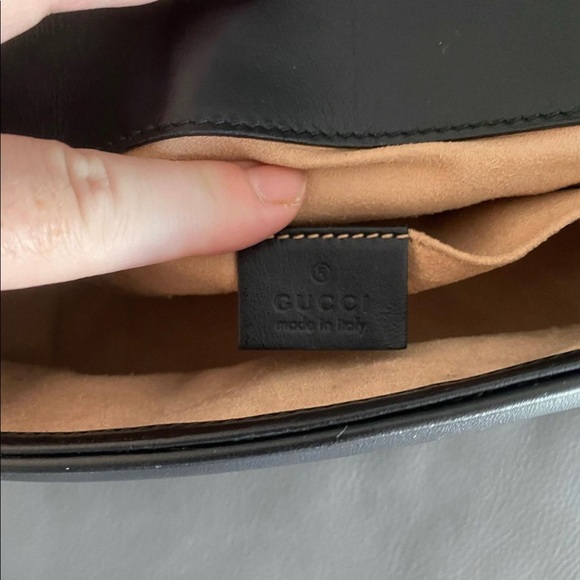 SOLD - Authentic Gucci Marmont Matelasse Mini Bag - Excellent condition! - Picture 6 of 10